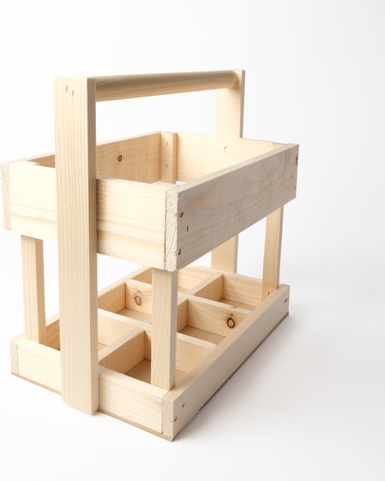 Caisse de bière - Caisse en bois - Bois de caisse de bière - Cadeau de Bières - Caisse de bière en bois - Demandez à Peter - Voudriez-vous être mon parrain