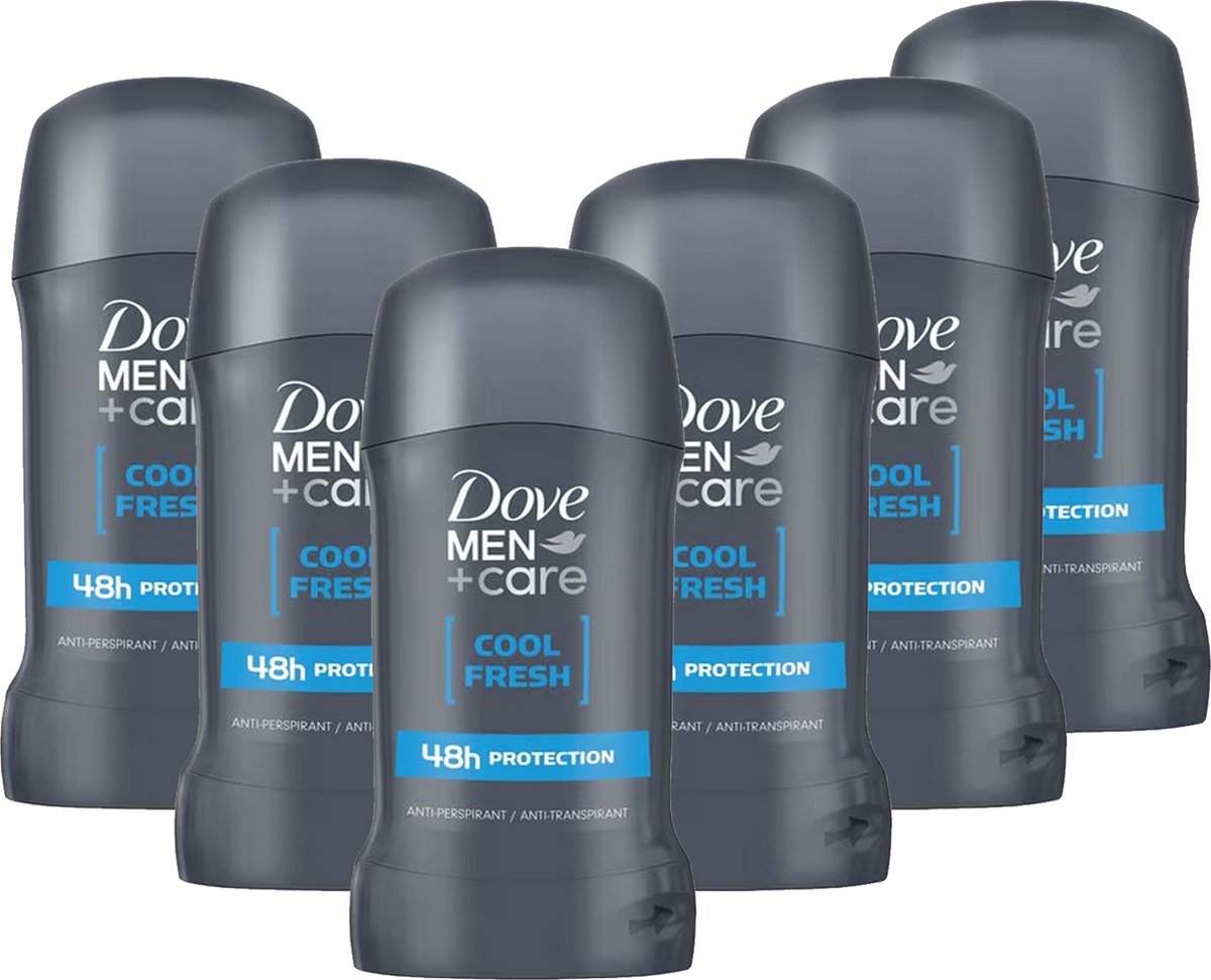 Dove Men + Care Cool Fresh Deo Stick - 6 x 50 ml