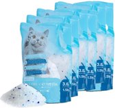 Nobleza Kattenbakvulling Silica 6 x 3,8 liter - Silica gel - Totaal 22,8 Liter / 9 KG