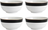 Mikasa Luxe Deco China Cereal Bowl 14cm Set - 4pcs - White