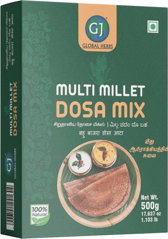GJ - Mix Dosa Multi Millet - 3x 500 g
