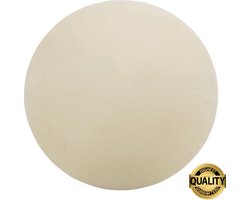 Bekoos - Large - Pizzasteen - Pizza & Baking Stone - Charcoal Grills - Pizza Stone Rond - Large (38 cm)