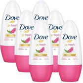 Dove Go Fresh Deo Roller Pomegranate - 6 x 50 ml