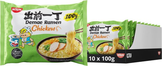 Foto: Nissin demae ramen chicken voordeelverpakking 10 stuks