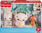 Fisher Price Zintuigen cadeauset - Met bijtring, rammelaar, bal en axolotl met geluidje