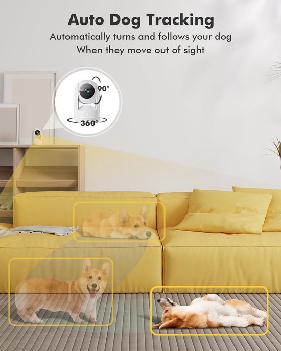 Kattencamera - Katten Camera - Pet Cam - Camera voor Katten - Huisdier Camera — afbeelding 5