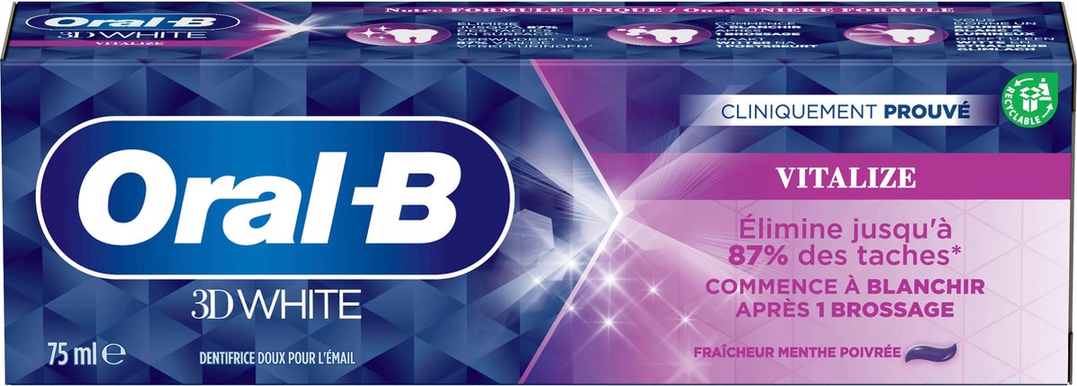 Oral-B Tandpasta 3D White Vitalize - 75 ml