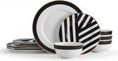 Mikasa Luxe Deco China Dinner Set - 12pcs.