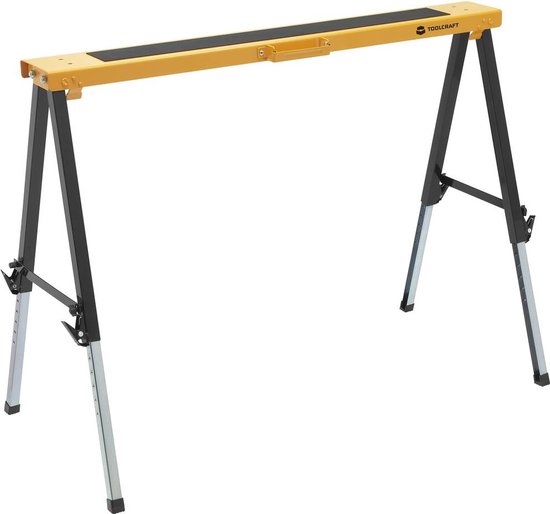 Foto: Toolcraft to 7726194 zaagbok staal in hoogte verstelbaar 150 kg b x h x d 500 x 645 x 995 mm 7 kg 1 stuk s 