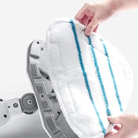 6 reserve-dweilpads, universele stoomreiniger-accessoires, voor