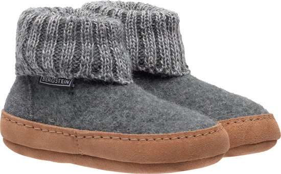 Bergstein Cozy Sloffen Pantoffels voor en kinderen 100% Zuiver sc wol Brown Bergstein Cozy Sloffen Pantoffels voor en kinderen 100% Zuiver sc wol Brown