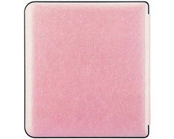 Hoesje geschikt voor Kindle Oasis Gen 10 - Book Case Premium Sleep Cover Kunstleer Hoes met Auto/Wake Functie - Roségoud