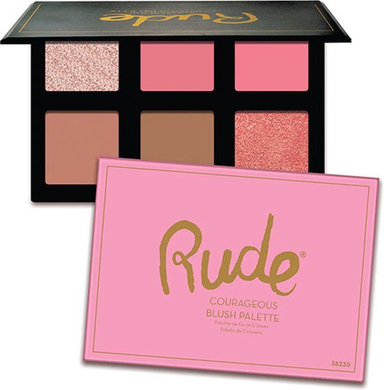 RUDE Courageous Blush Palette main image 1