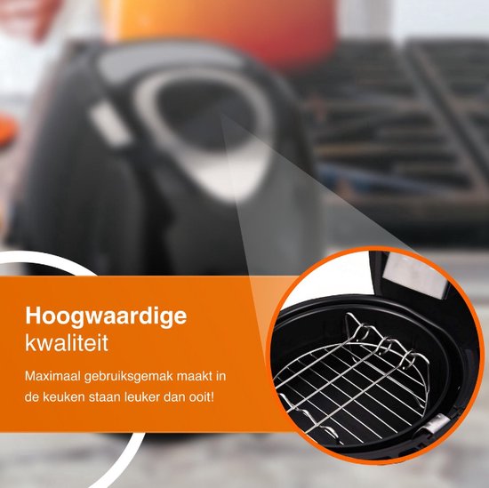 Foto: Air chef airfryer accessoires geschikt voor xl modellen complete set rond inclusief bakpapier nu met kookboek