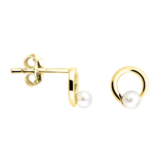 SOFIA MILANI - Oorbellen voor dames 925 Zilver - Verguld - Cirkel Oorklimmer - E2576 SOFIA MILANI - Oorbellen voor dames 925 Zilver - Verguld - Cirkel Oorklimmer - E2576