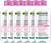 Garnier SkinActive Micellair Reinigingswater voor de Gevoelige Huid – Milde Gezichtsreiniging – Zachte Make-Up Remover - Reisformaat - 6 x 100ml