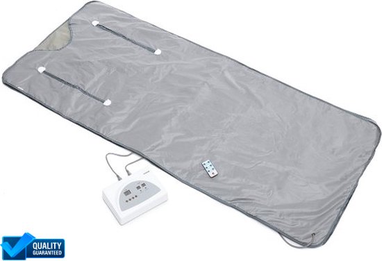 InfraCozy - Professionele Infrarood Sauna deken - Gewichtsverlies - Detox - 180x80cm - Pijnverlichting - Afstandbediening