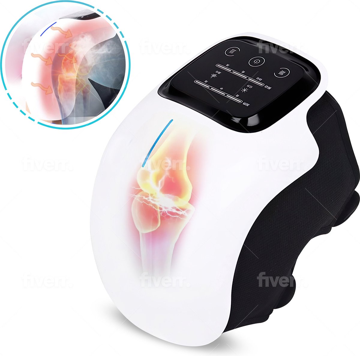 Mr Greenlife Knie Massage Apparaat - Infrarood - Mr - €44,95