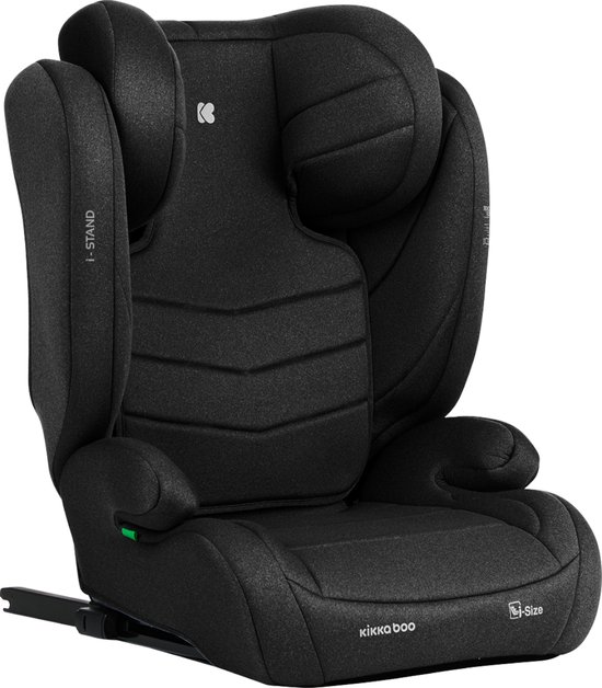 Kikkaboo i-Roll Autostoel i-Size - Groep 1/2/3 (40-150 cm) - Zwart