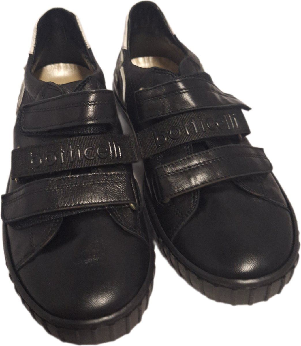 BOTTICELLI-NAPPA NERO-VELCRO-BLACK-SIZE 37