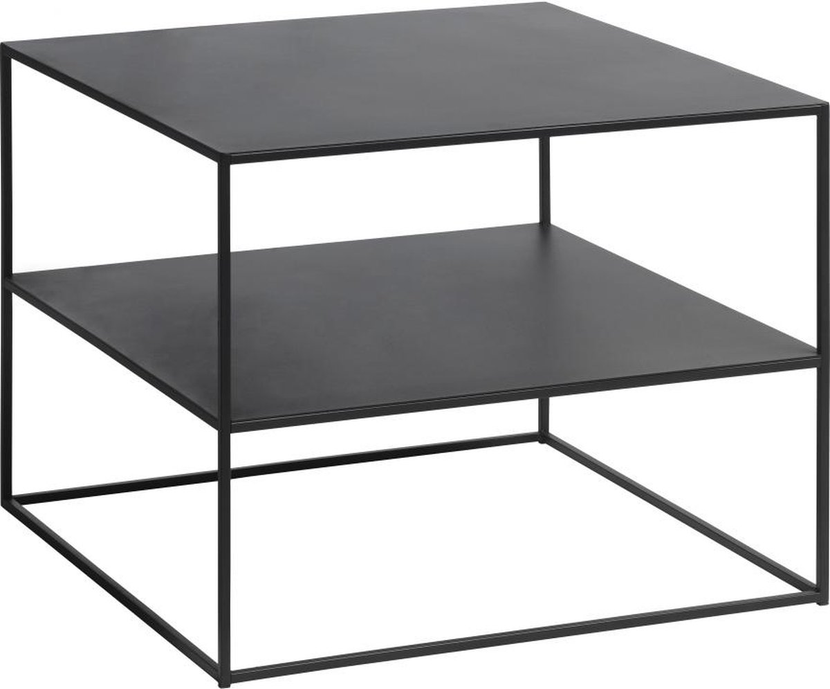 Nordic Home - Dora salontafel 65x65 cm - zwart