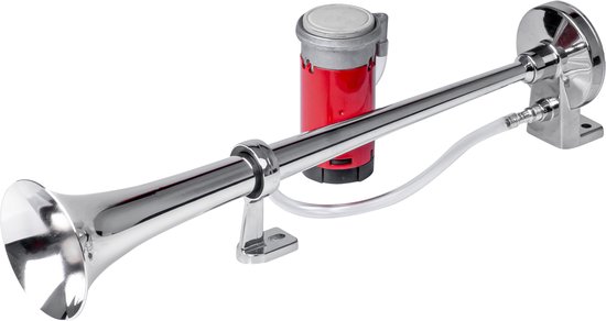 AMiO Klaxon à air pour train/camion 115 dB avec compresseur – Klaxon de train 12 V