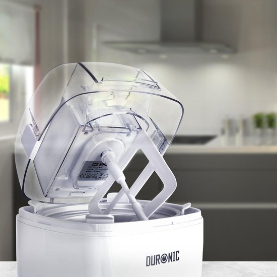 IJsmachine 540 W - 15 L Kom - Maak Zelfgemaakte Desserts - Italiaans IJs Sorbet Yoghurtijs - Thuis Heerlijk Roomijs Schepijs - 30 Minuten — afbeelding 2