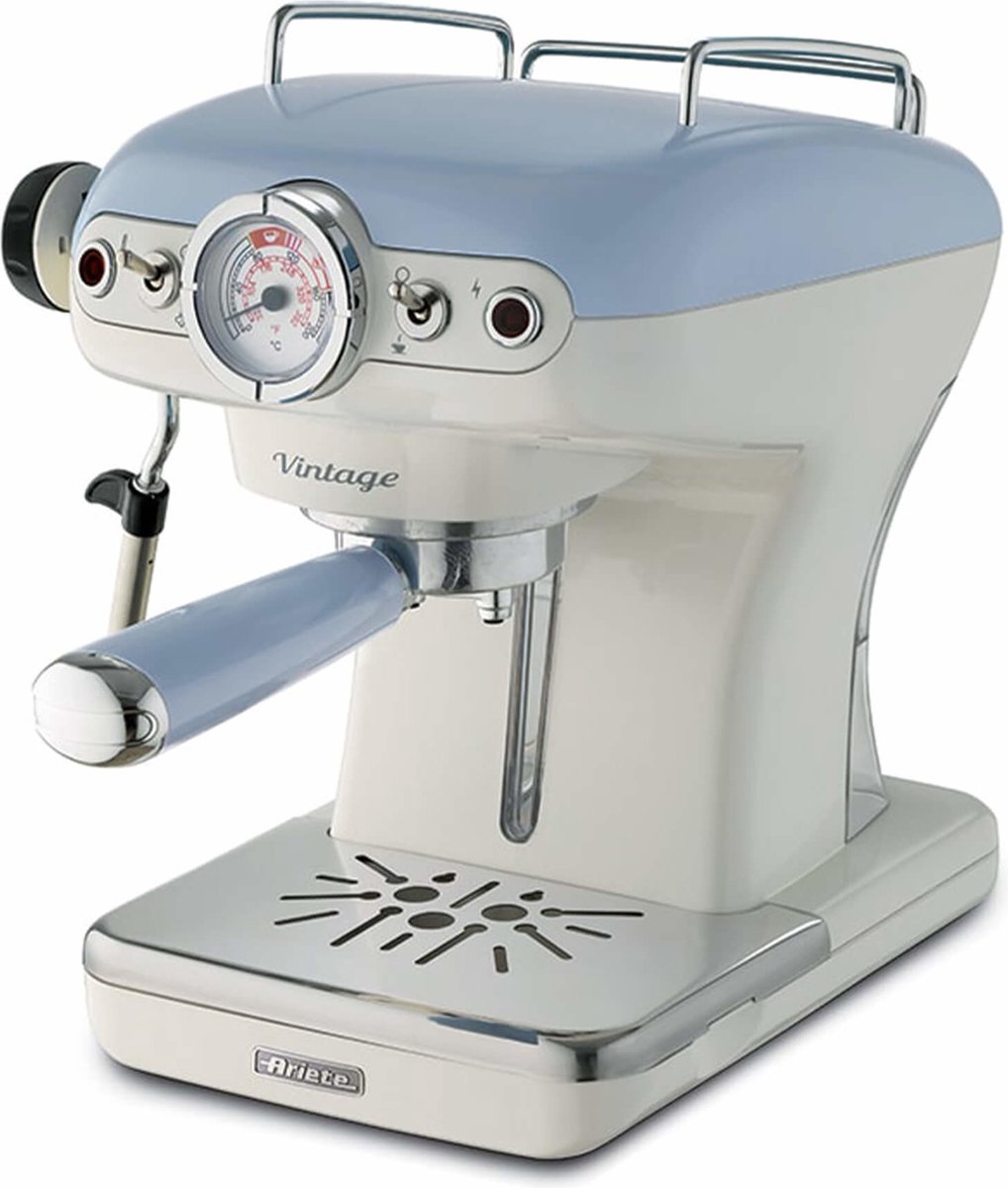 Ariete Vintage Espressomachine 1389 Blauw