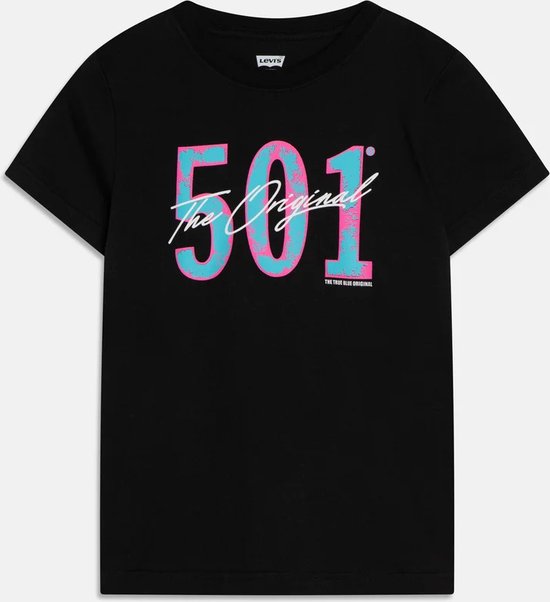Levi s 501 Kinder t shirt Black Maat 152 bol