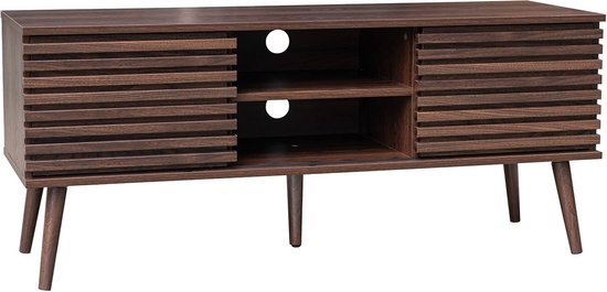 sweeek - Tv-meubel, madere, b120 x d39 x h51,5cm
