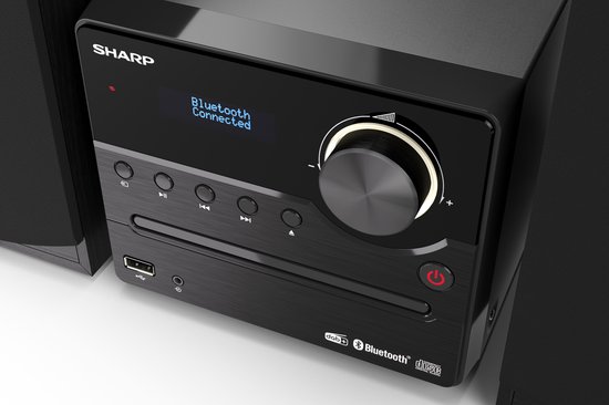 Sharp XL-B517D Home audio-microsysteem Zwart van Sharp — afbeelding 5