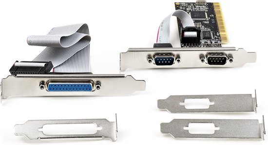 StarTech.com PCI Serial Parallel Combo Card with Dual Serial RS232 ...