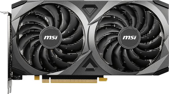 MSI GeForce RTX 3060 VENTUS 2X 12G OC – NVIDIA Videokaart – PCI Express 4.0 – DDR6- 1x HDMI 2.1 – 3x DisplayPort 1.4