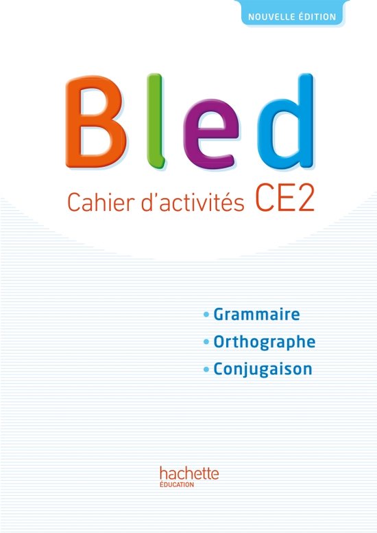 Bled CE2  Cahier d'activites - cover