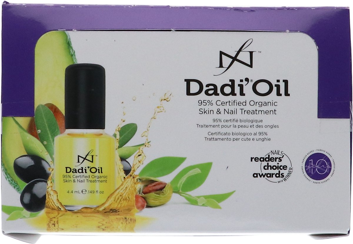 Goedkoopste Voordeelverpakking van 2 x Dadi'Oil Nagelriemolie Display, 24 x 4,4ml