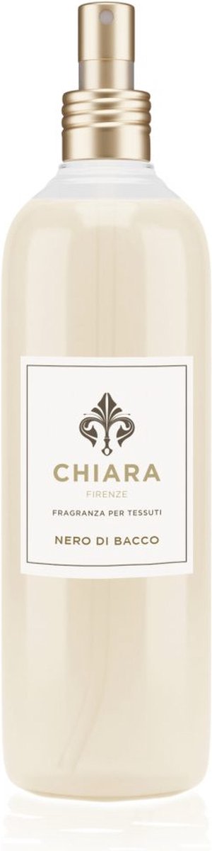 Goedkoopste Textielspray Nero di Bacco 250ml roomspray huisparfum – Chiara Firenze Italia