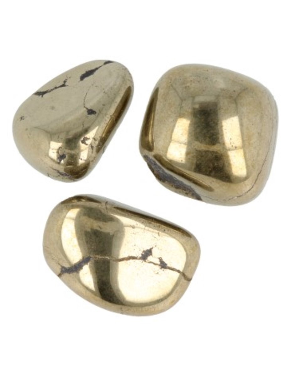 Pyriet A 100 gr. trommelstenen (mt2-3)