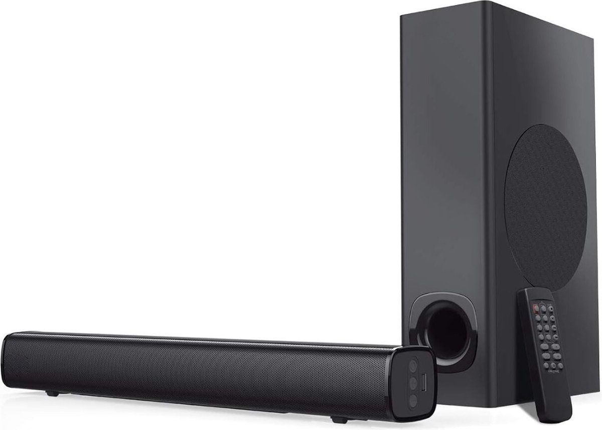 Soundbars TV Soundbar met Subwoofer en Bluetooth 160 Watt - Soundbars - €176,35