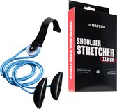 Match-U Schouderstretcher (Match-U Stretcher) - Blauw/Zwart