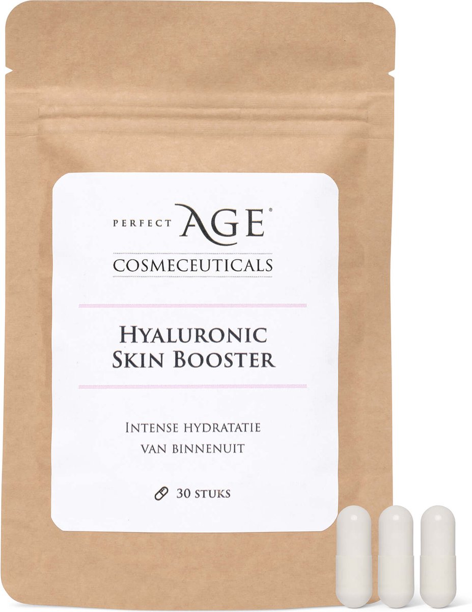 Goedkoopste Hyaluronzuur supplement huidklachten van binnenuit tegengaan, Skin Booster Perfect Age