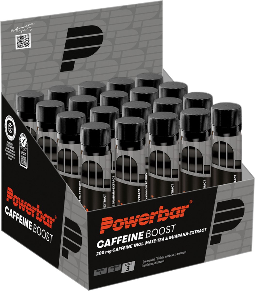 Goedkoopste Powerbar Cafeïne Boost ampullen - supplementen - 20x25ml