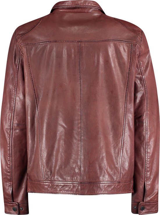 DNR Jas Leather Jacket 52239 299 Mannen Maat - 54