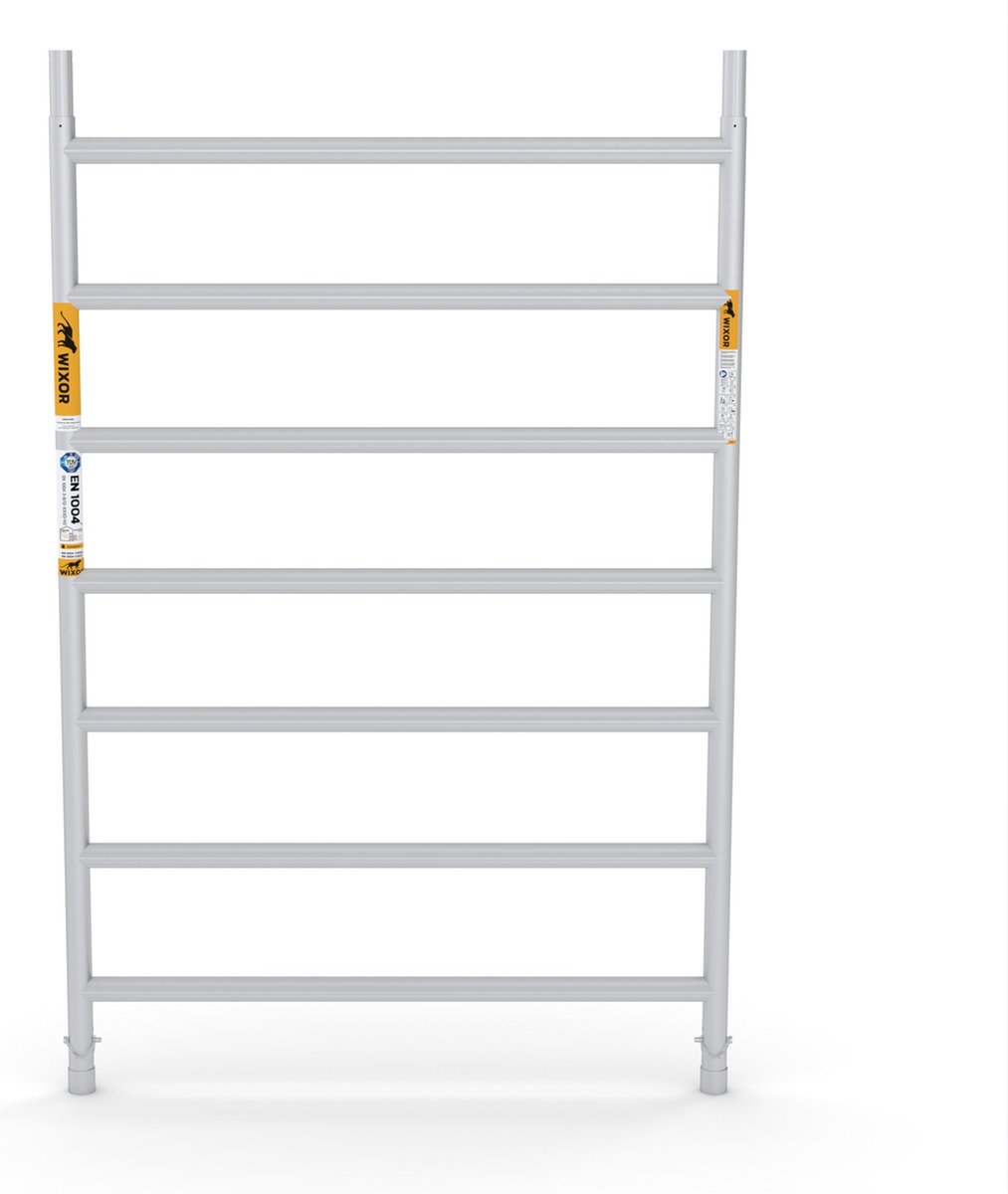 Wixor Opbouwframe 135 | 7 sporten | steigerframe | steigeronderdeel | frame | steiger | aluminium | 2mm | stelling