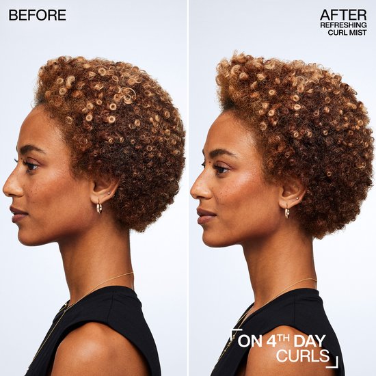 Redken Refreshing Curl Mist - Rafraîchit les boucles jusqu'à 7 jours sans lavage - 250ml