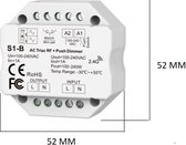 Bundelpakket | AC Triac RF draadloze dimmer | 100-240V | Incl. Afstandsbediening