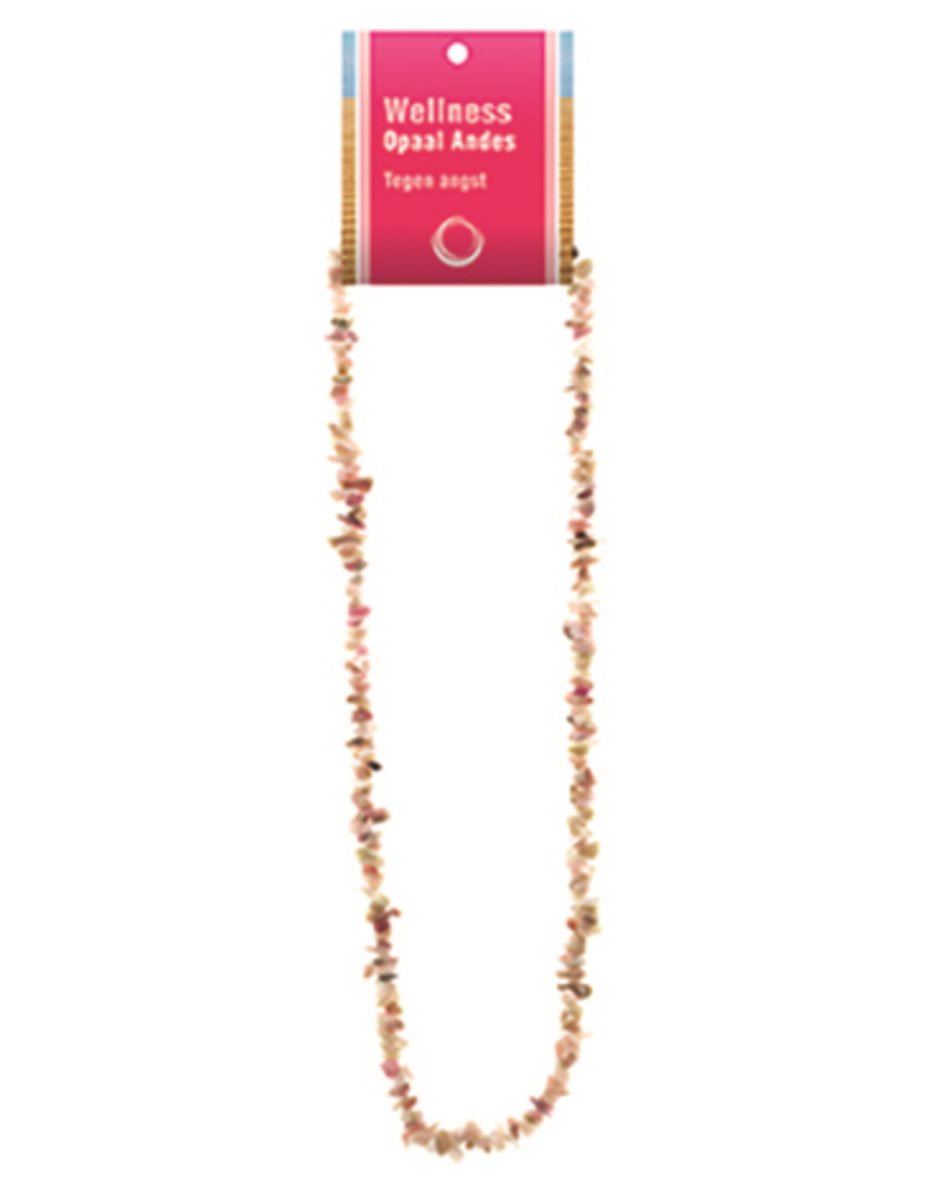 Opaal Andes splitketting + kaart
