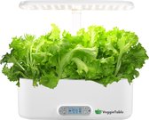 VeggieTable 11 Pods Smart garden - Binnen Moestuin - binnentuin met ledverlichting - Kweekbak - LED Verlichting - Smart Wifi App - Hydrophonic Kweeksysteem