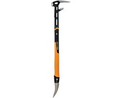 Fiskars IsoCore L sloopgereedschap voor diverse sloopwerkzaamheden, lengte: 75,3 cm, gewicht: 2,6 kg, zwart/oranje, 1027221