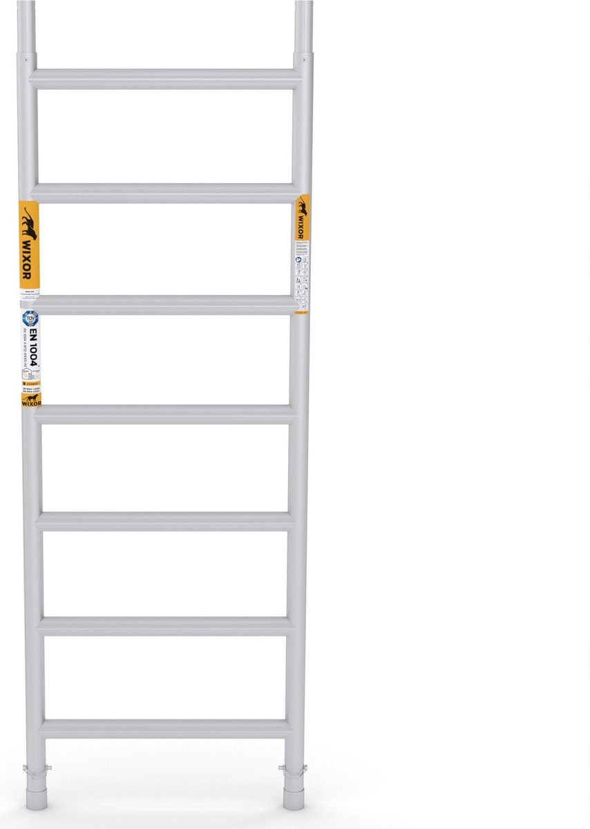 Wixor Opbouwframe 75 | 7 sporten | steigerframe | steigeronderdeel | frame | steiger | aluminium | 2mm | stelling