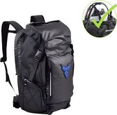 Bol.com WoYoW®-Multifunctionele Waterdichte Rugzak-Reis / weekend tas-Motor rugzak-Grote Capaciteit-Zwart/Blauw-34 cm x 26 cm x 55 cm-Waterdicht materiaal-Reflecterende eigenschappen-Helm en 14 inch laptop geschikt aanbieding Bol.com WoYoW®-Multifunctionele Waterdichte Rugzak-Reis / weekend tas-Motor rugzak-Grote Capaciteit-Zwart/Blauw-34 cm x 26 cm x ... aanbieding